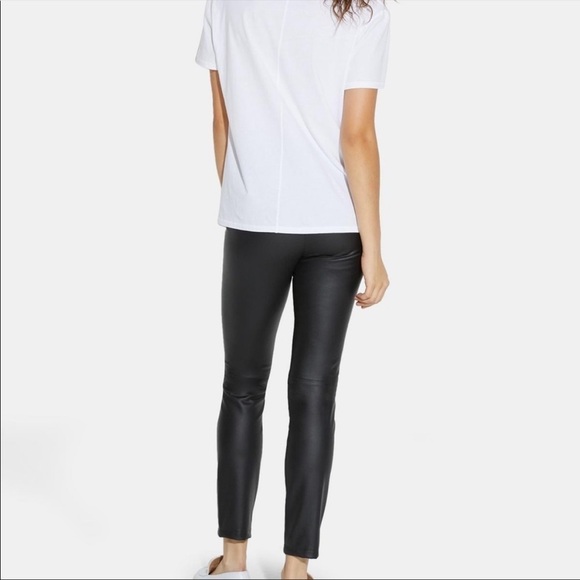 THEORY IWG Irving Faux Leather Leggings - Picture 3 of 8